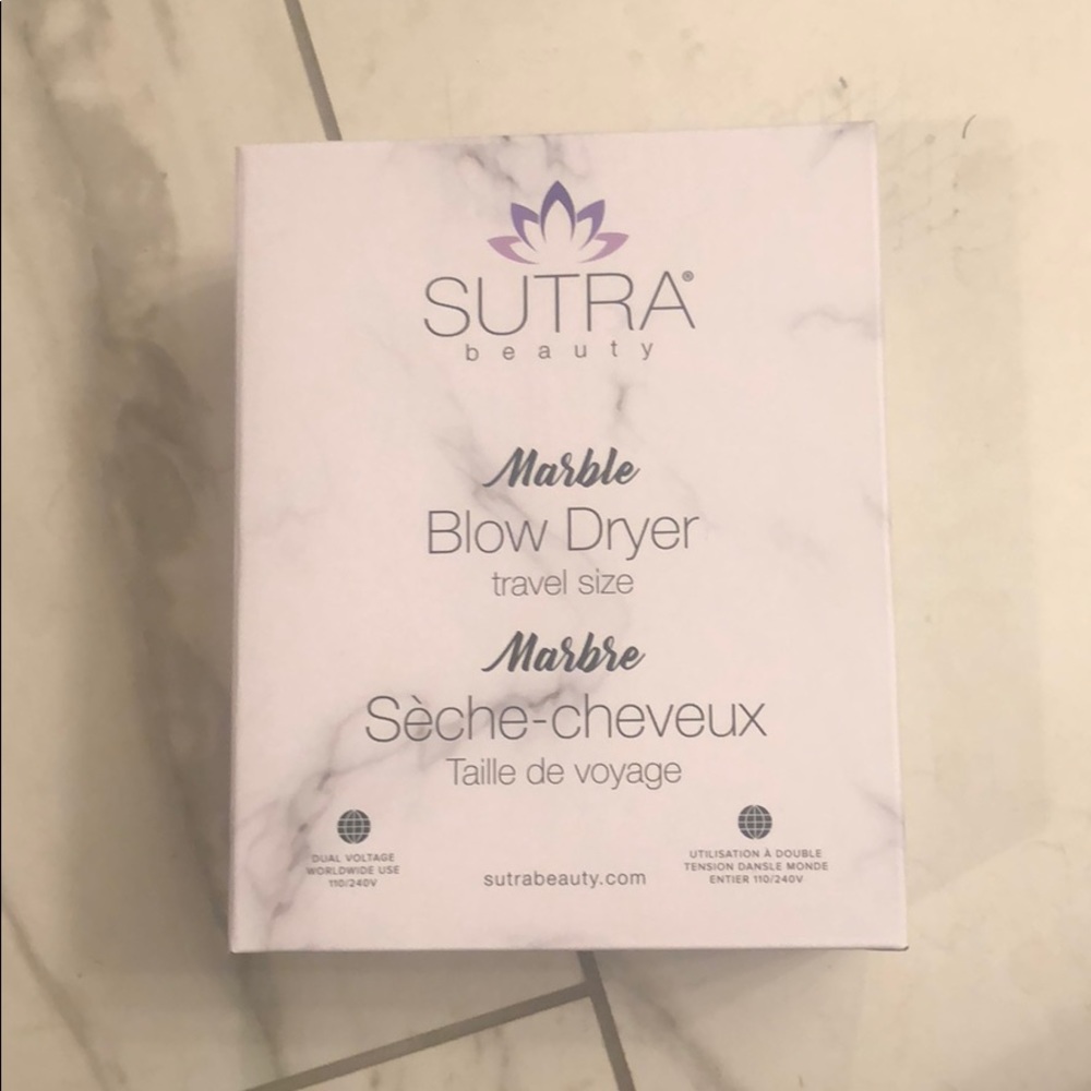 Sutra Marble Mini Hair Dryer